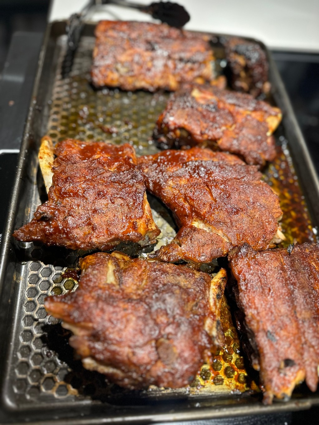 Maple-BBQ Glazed Dry Rubbed&nbsp;Ribs